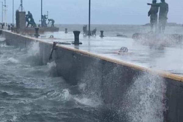 Norte explosivo, estas serían las rachas máximas del frente frío en Veracruz