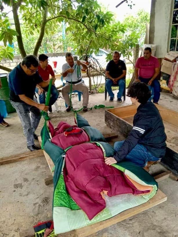 Segunda pieza de Joven de Amajac localizada en Álamo es enviada a Veracruz