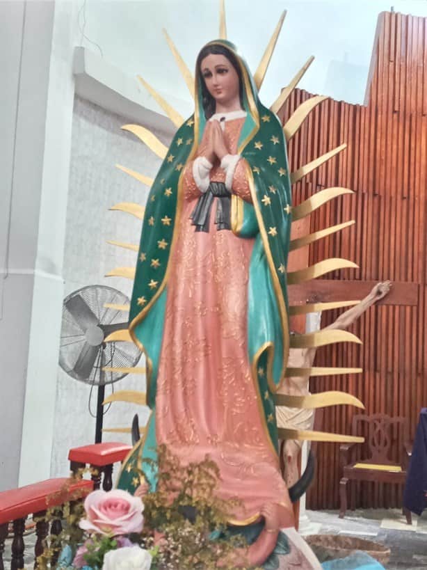 Salud y empleo, lo que más piden veracruzanos a la Virgen de Guadalupe