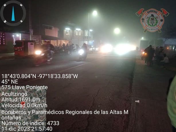 Por Día de la Virgen, motociclistas realizan peregrinación en centro de Veracruz