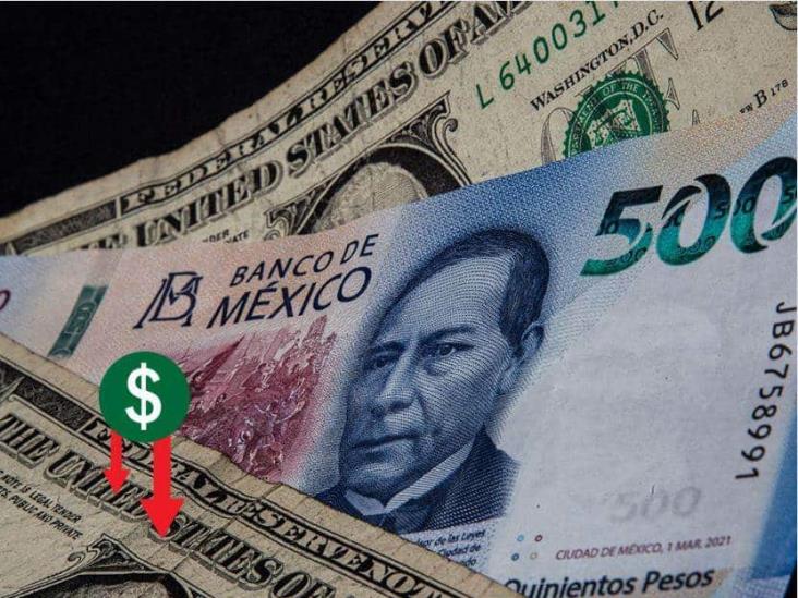 Peso mexicano pierde terreno frente al dólar