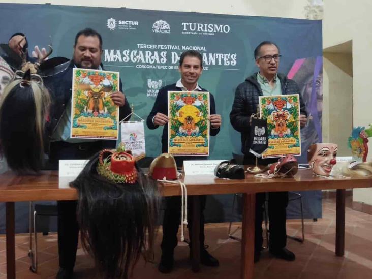 Tercer Festival Nacional de Máscaras Danzantes llega a Coscomatepec