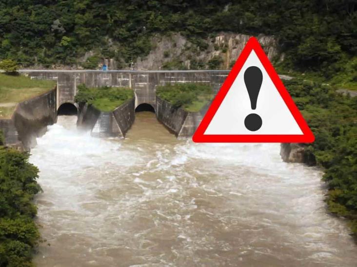 ¡Atento! Desfogue de presa Cerro de Oro aumentará nivel de río Papaloapan