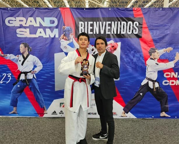 Logra Rocco Reyes bronce en torneo de TKD