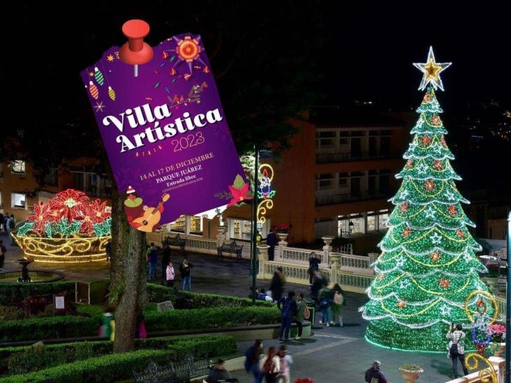 Villa Artística 2023 en Xalapa para vivir la Navidad