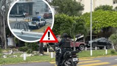Balacera en bulevar de Veracruz; activan código rojo | VIDEO