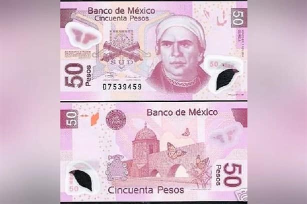¿Tienes este billete de 50 pesos? Podría salir de circulación