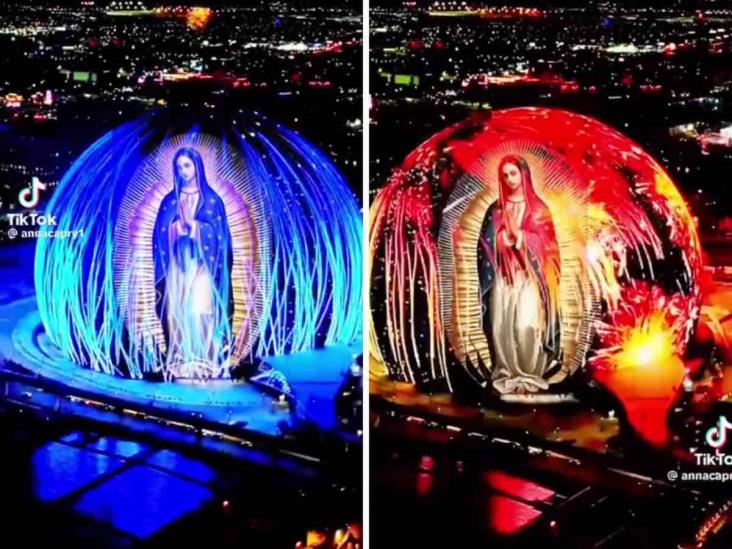 ¿Se apareció la Virgen de Guadalupe en la esfera de Las Vegas? (+Video)