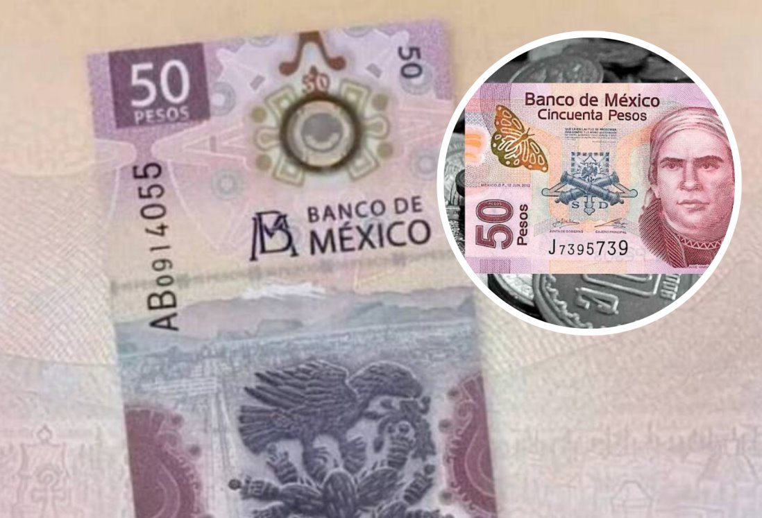 ¿Tienes este billete de 50 pesos? Podría salir de circulación