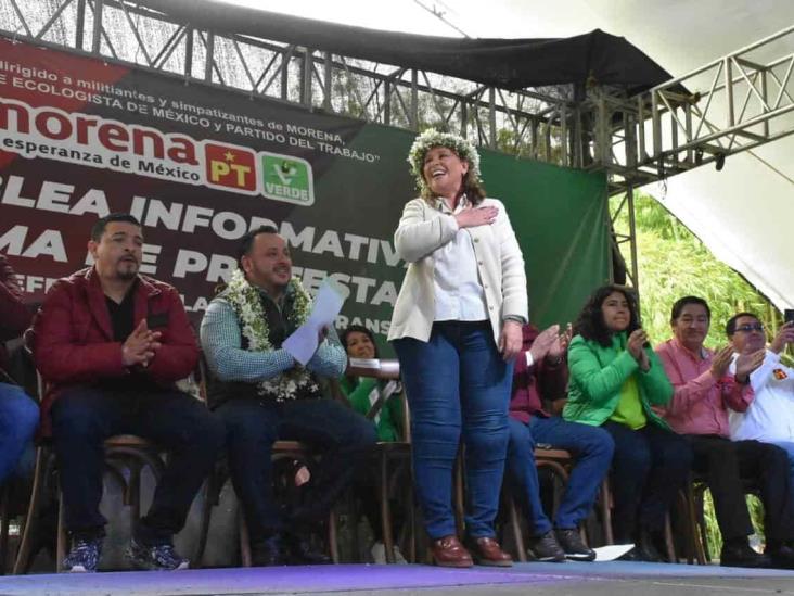 “Se debe seguir transformando a Veracruz”, señaló Rocío Nahle en Nogales