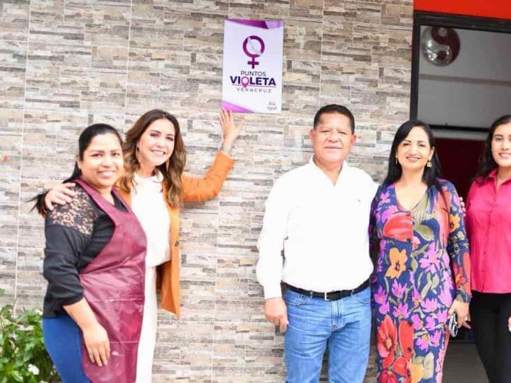 Ponen en marcha ‘Puntos Violeta’ en Cuitláhuac, para atender violencia contra la mujer