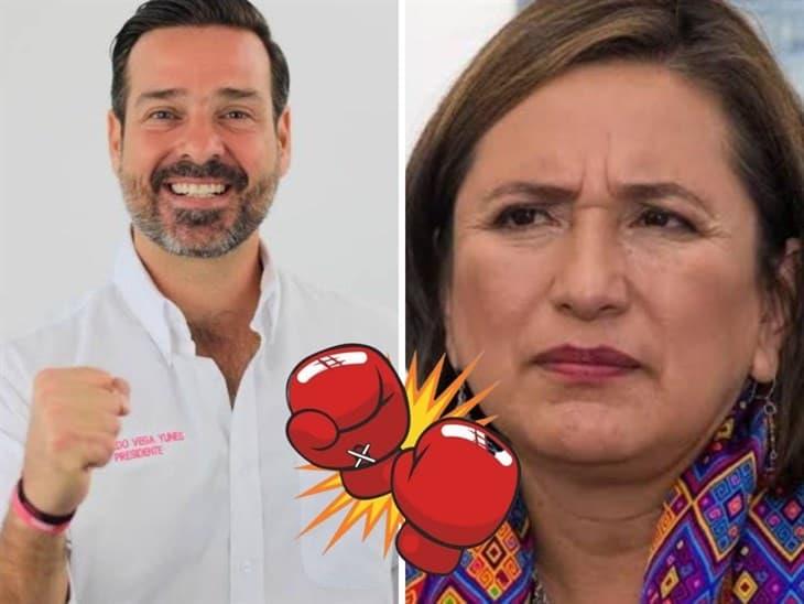 Tato Vega acusa a Xóchilt Gálvez de plagiar su partido