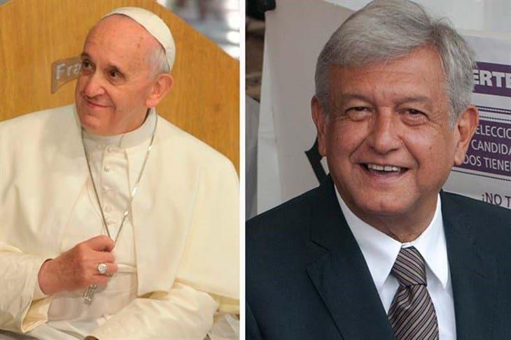 AMLO elogia liderazgo del Papa Francisco