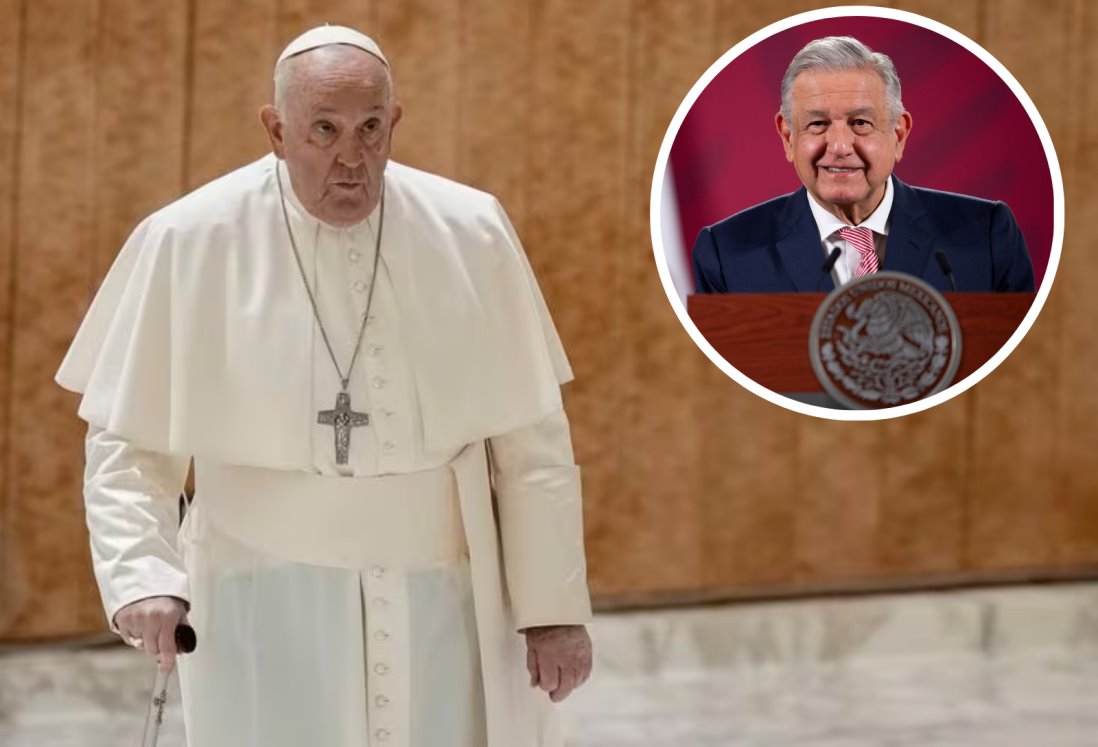 AMLO recalca su admiración hacia el Papa Francisco