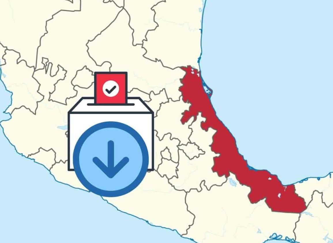 Veracruz continúa a la baja