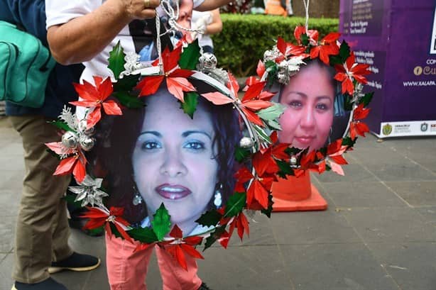 Otra navidad sin sus hijos; en Xalapa, no hay celebración para familiares de desaparecidos