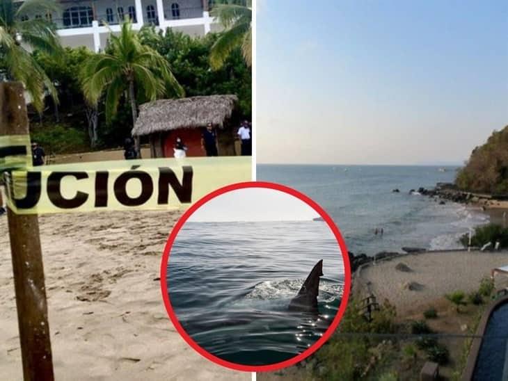 Turista extranjero muere por ataque de tiburón en playa de Ixtapa