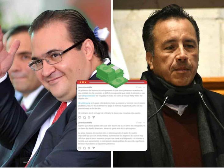 Javier Duarte: Cuitláhuac terminó igual que yo, sin pagar a los maestros