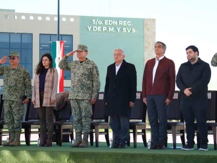 AMLO inaugura nueva instalación del Regimiento de Caballería Motorizado en Tamaulipas