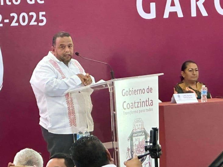 Proceso electoral no frenará obras en Coatzintla, afirma alcalde