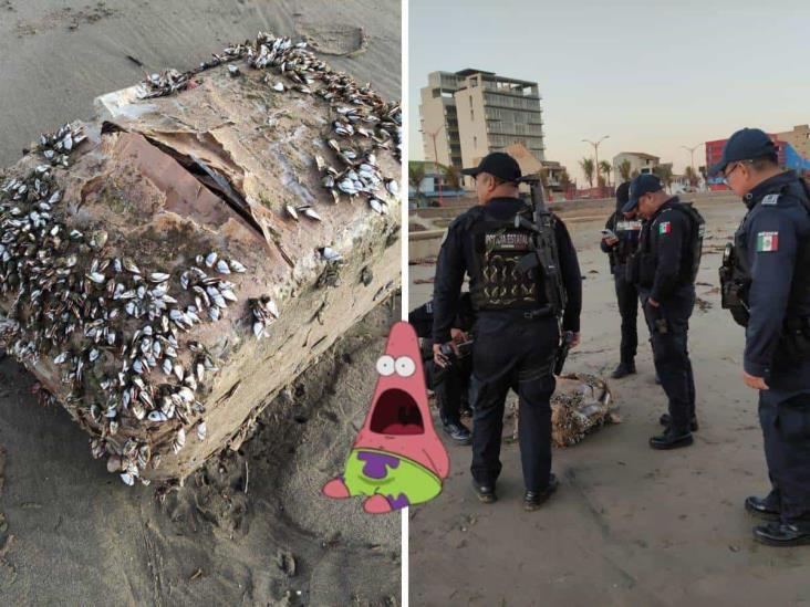 Paquetes con droga recalan en playas de Coatzacoalcos