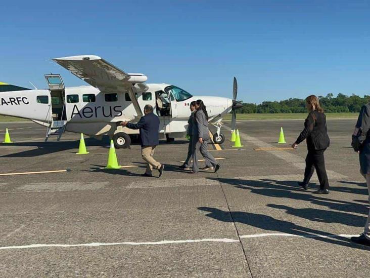 Reactivan vuelos comerciales en aeropuerto El Tajín