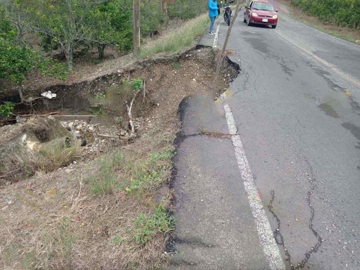 ¡Atento! Cerrarán la carretera Misantla-Martínez de la Torre por reparaciones