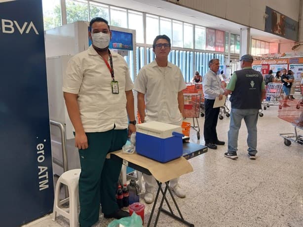 Llevan vacunas contra Covid, Influenza y Virus del Papiloma a diferentes zonas de Veracruz