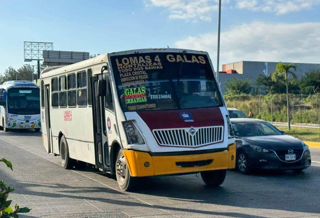 Descartan aumento a la tarifa del Transporte Público en Veracruz