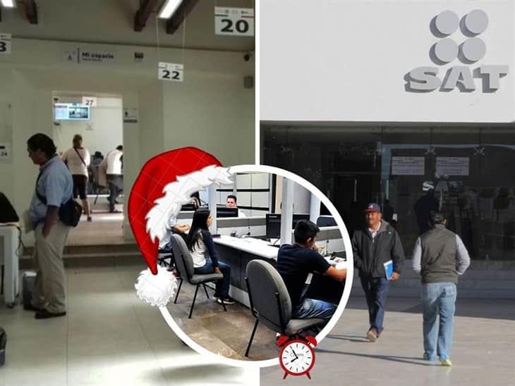 SAT dará servicio en vacaciones navideñas ¿hasta qué fecha? 