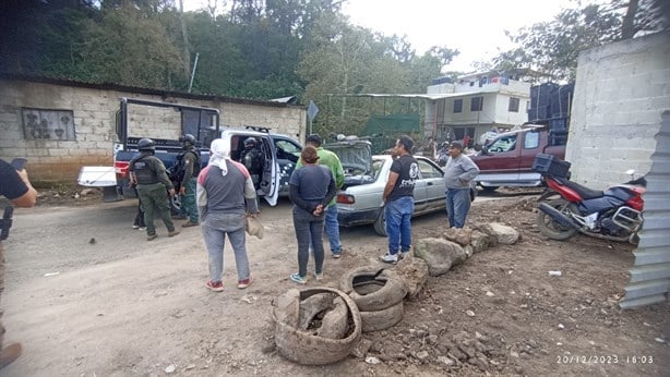 ¡Persecución y balacera en Xalapa! Hay un herido y un detenido