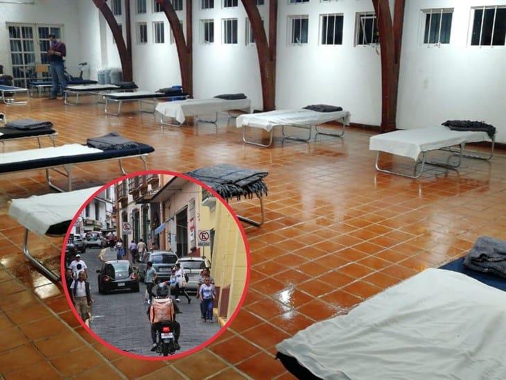 En Xalapa, pese al frío, personas en situación de calle no quieren ir a los albergues: PC Municipal