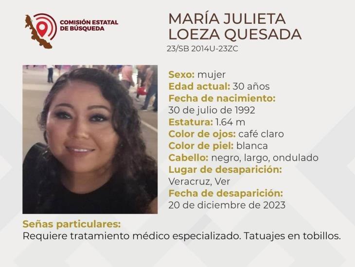 Buscan a mujer que desapareció en la ciudad de Veracruz