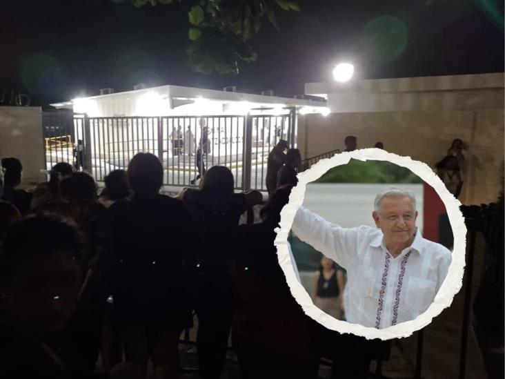 AMLO arriba a Coatzacoalcos tras viajar en el Tren del Istmo de Tehuantepec (+Video)