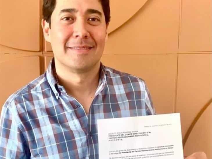 Alfredo Niño, renuncia como presidente del comité municipal del PRI en Xalapa: Ya no representa los ideales
