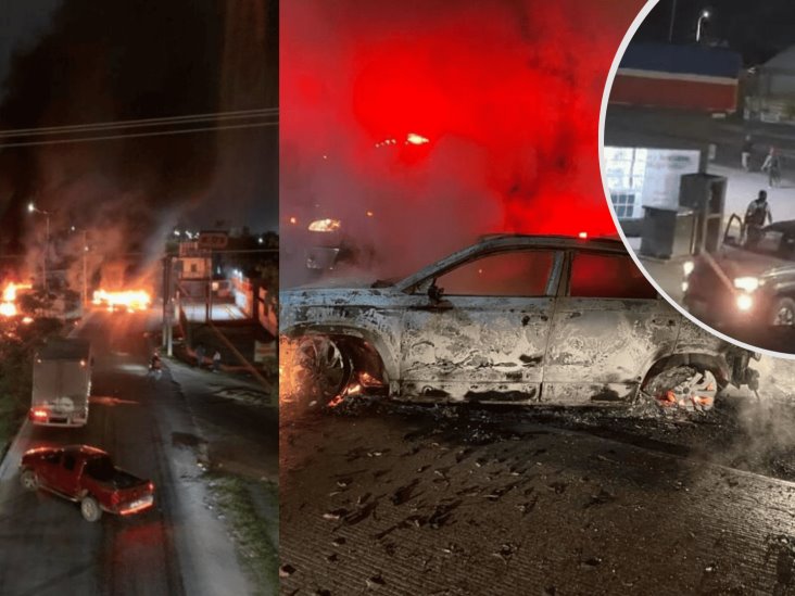 ¡Villahermosa, con noche de violencia!; balaceras y quemas de autos (+ Video)