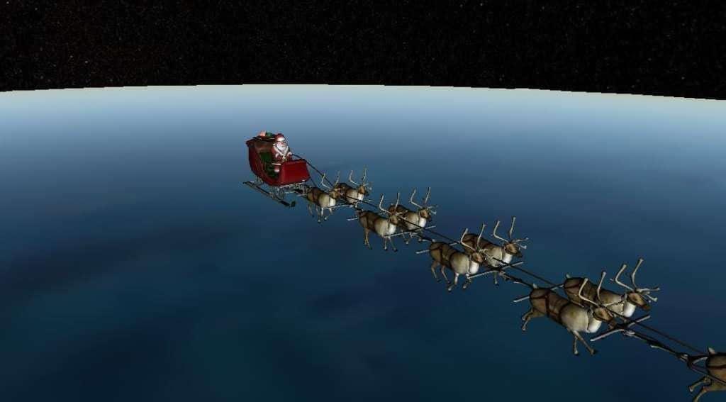 Santa Claus ya salió del Polo Norte, niños y papás así podrán seguir su trayectoria