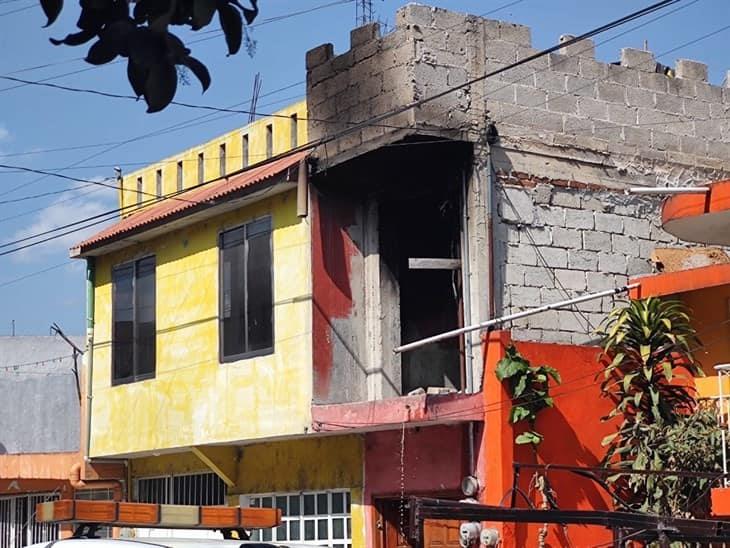 Se registra otro incendio en vivienda de la colonia Progreso Macuiltepet en Xalapa