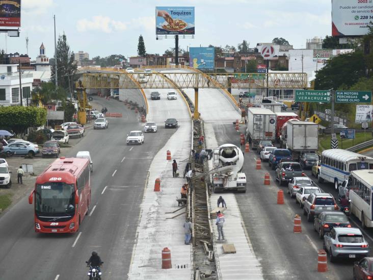 En esta fecha quedará puente de Las Trancas en Xalapa