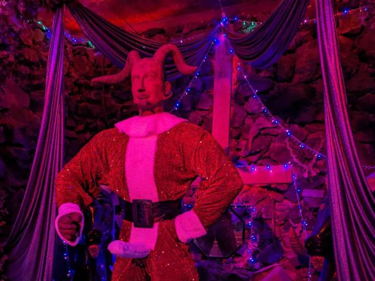 Realizan Cena de Navidad con el Diablo en Catemaco, Veracruz
