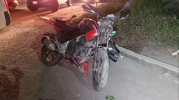 Dos personas lesionadas en percance en carretera de Tlapacoyan