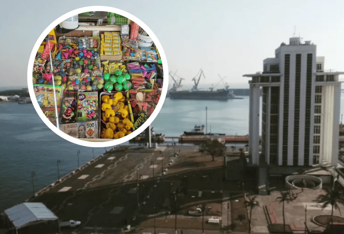 Puerto de Veracruz, municipio con mayor contaminación por pirotecnia durante Navidad: Sedema