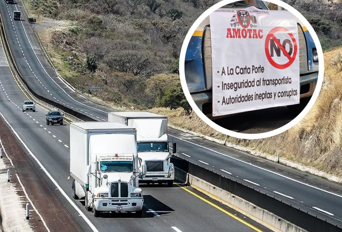 Transportistas prevén realizar paro en carreteras de Veracruz; este día sería