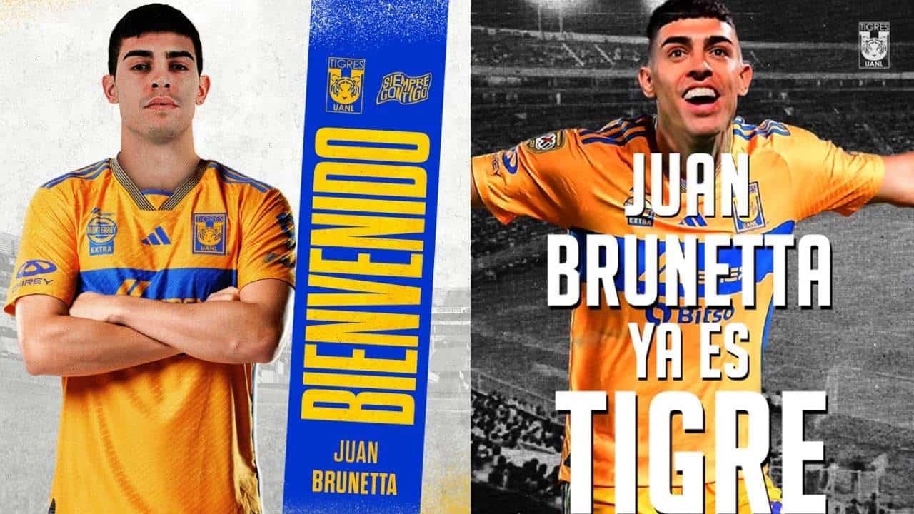 Da la bienvenida Tigres a Juan Brunetta