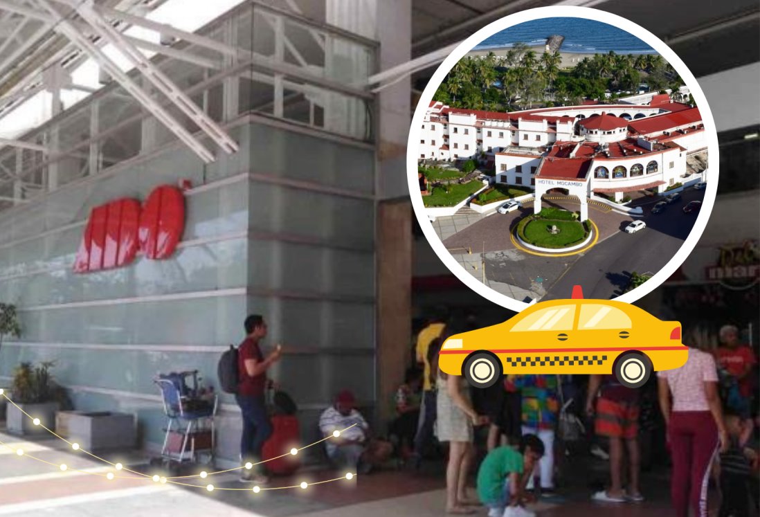 Cuánto cuesta un taxi del ADO al hotel Mocambo en Veracruz