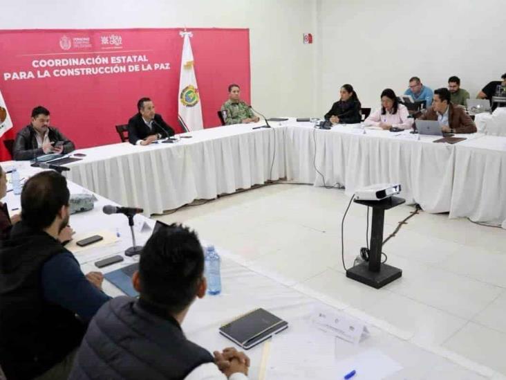 Realizan autoridades estatales mesa de seguridad en Poza Rica