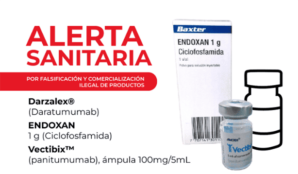Cofepris alerta sobre venta de medicamentos oncológicos falsos en México
