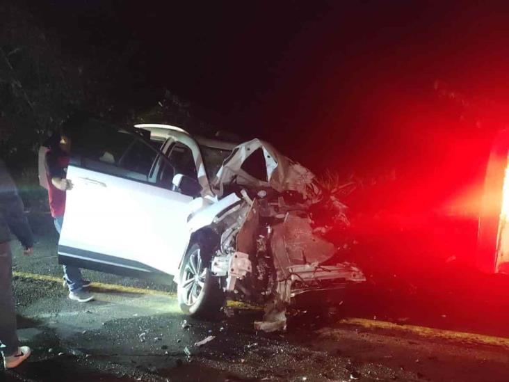 Tragedia en carretera de Tierra Blanca, fallece una persona de Guanajuato; 5 lesionados