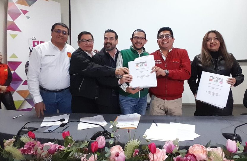Se registra coalición antes el OPLE Sigamos Haciendo Historia en Veracruz