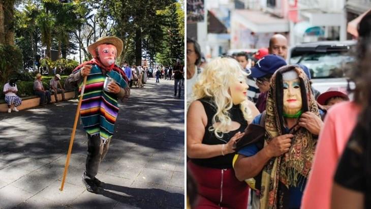El “Viejo” sale a las calles de Xalapa para despedir el 2023